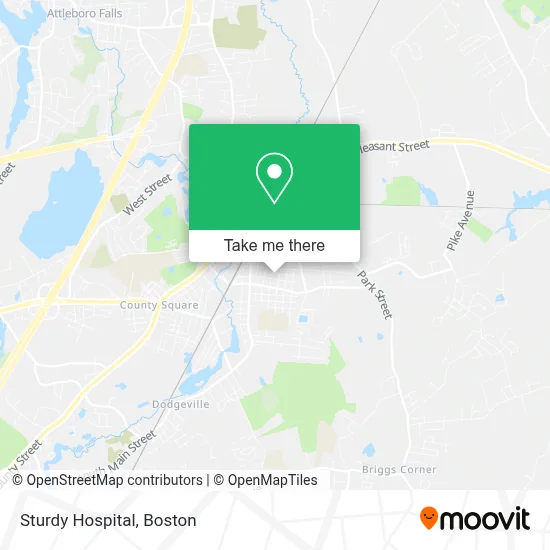 Sturdy Hospital map