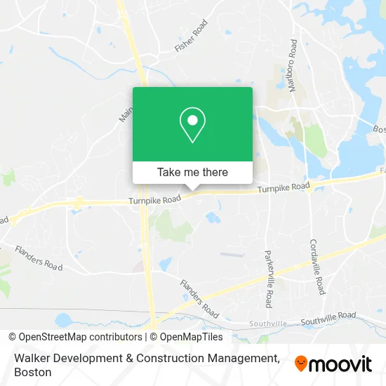 Walker Development & Construction Management map