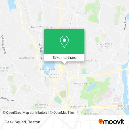 Geek Squad map