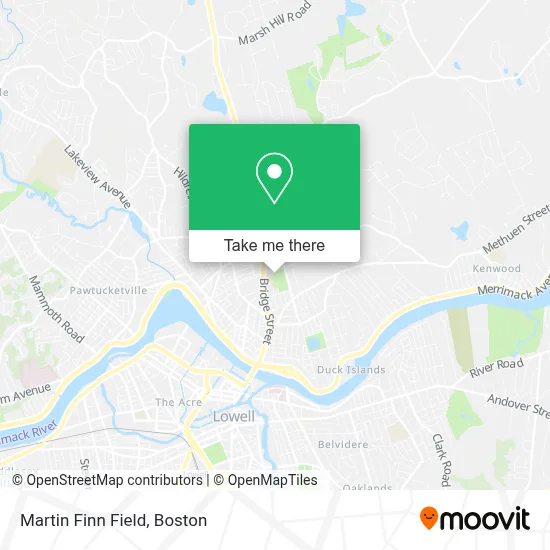 Martin Finn Field map
