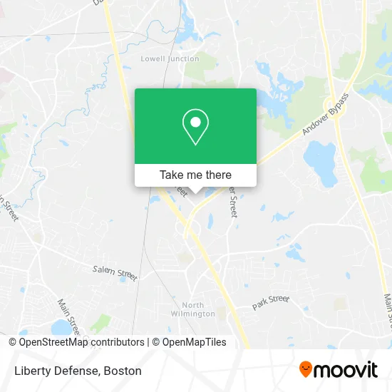 Liberty Defense map