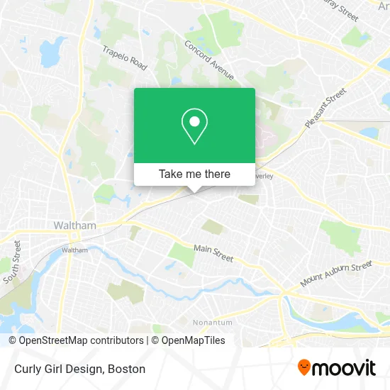Curly Girl Design map