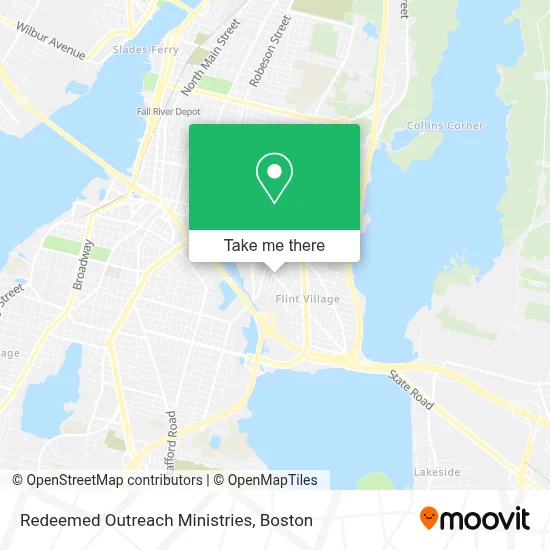 Redeemed Outreach Ministries map