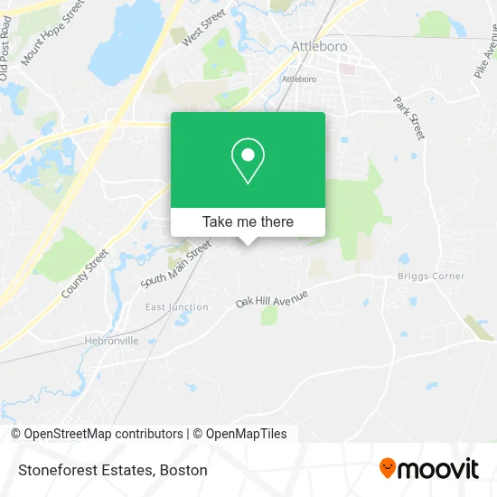 Stoneforest Estates map