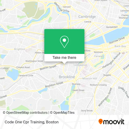 Code One Cpr Training map