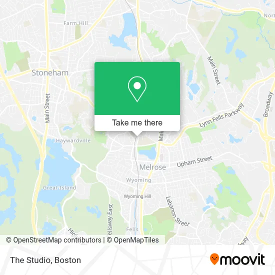 The Studio map