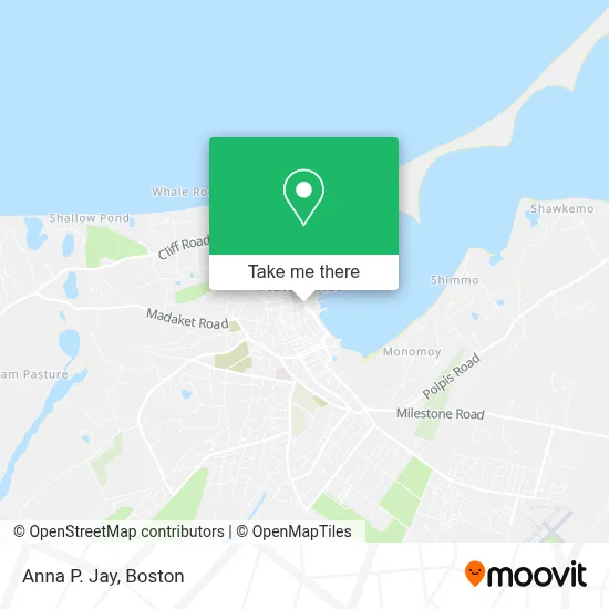 Anna P. Jay map