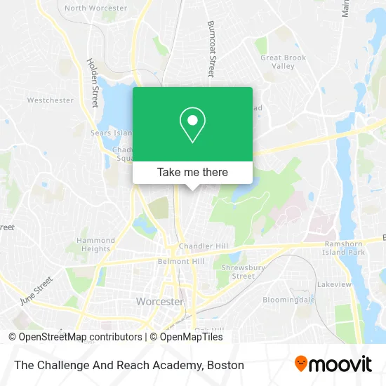 The Challenge And Reach Academy map