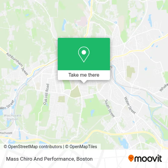 Mass Chiro And Performance map