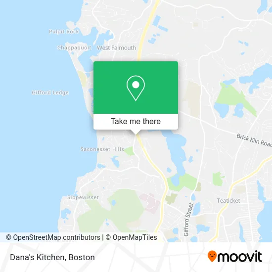 Dana's Kitchen map