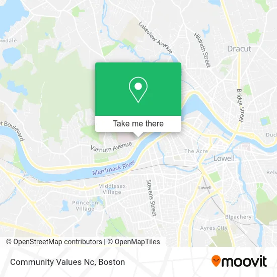 Community Values Nc map