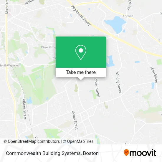 Commonwealth Building Systems map