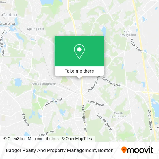 Badger Realty And Property Management map