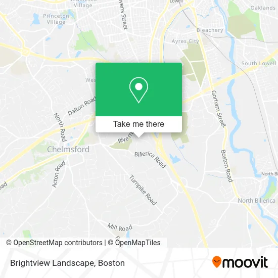 Brightview Landscape map