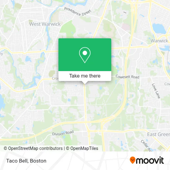 Taco Bell map