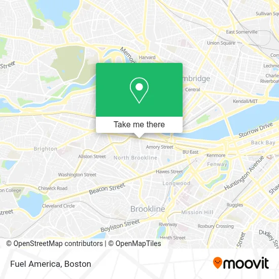 Fuel America map