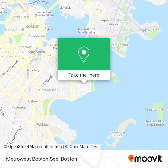 Metrowest Boston Seo map