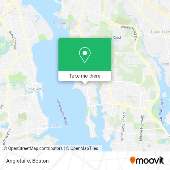 Angletaire map