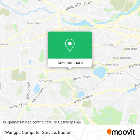 Wangpc Computer Service map