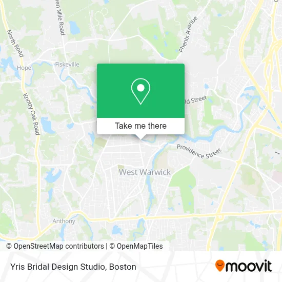 Yris Bridal Design Studio map