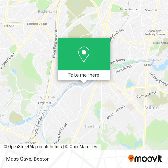 Mass Save map
