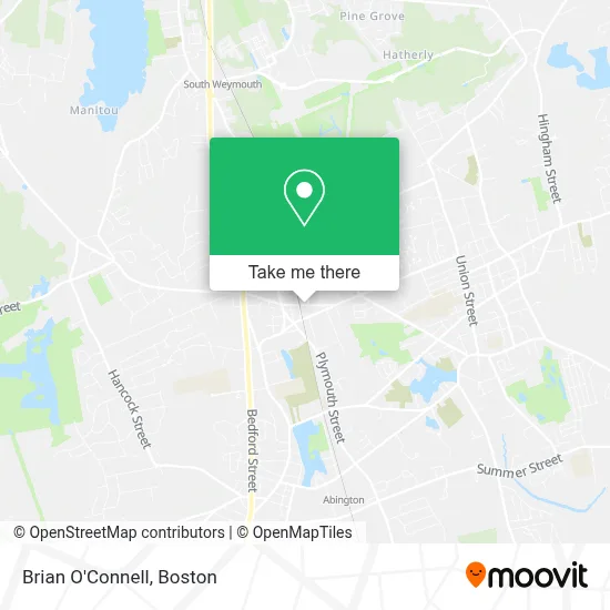 Brian O'Connell map