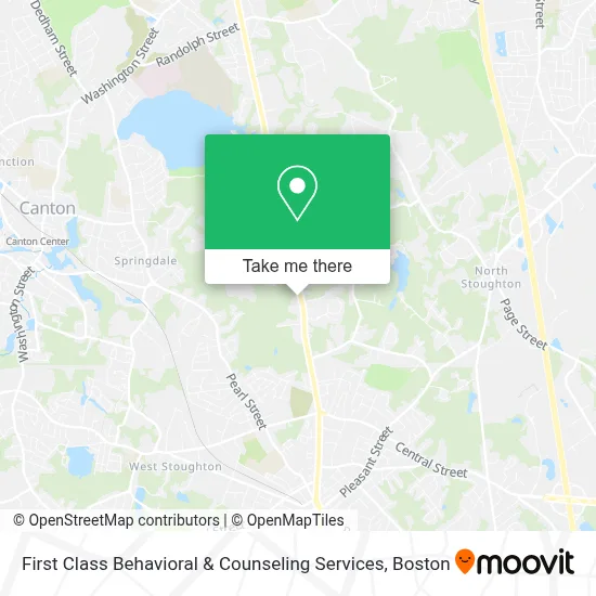First Class Behavioral & Counseling Services map