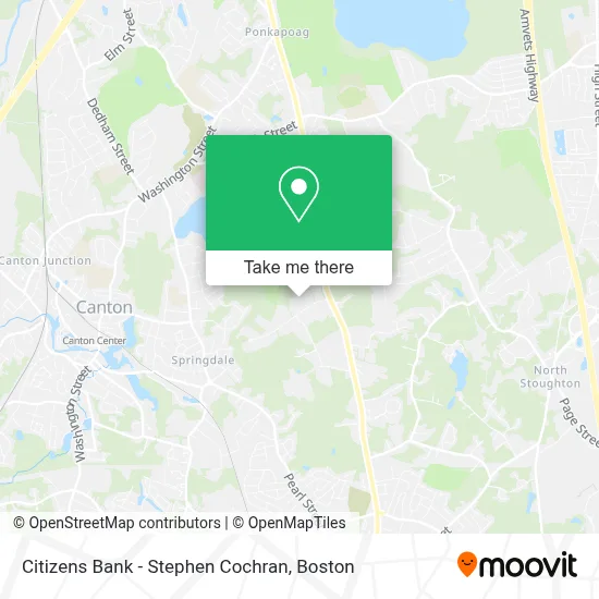 Citizens Bank - Stephen Cochran map