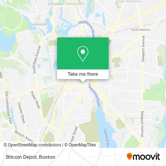 Bitcoin Depot map