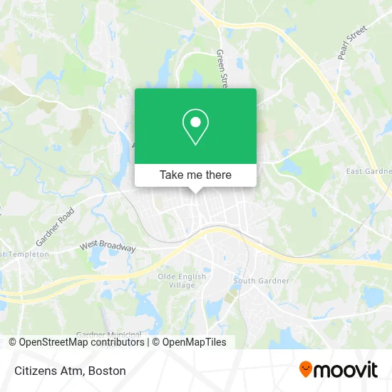 Citizens Atm map