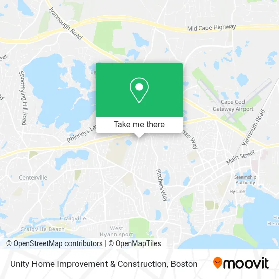 Unity Home Improvement & Construction map