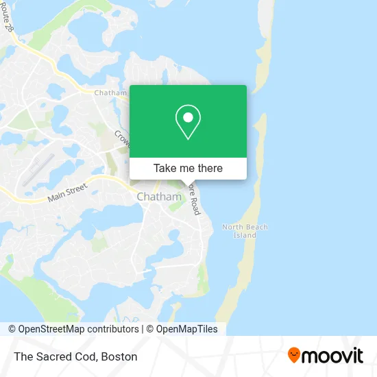 The Sacred Cod map
