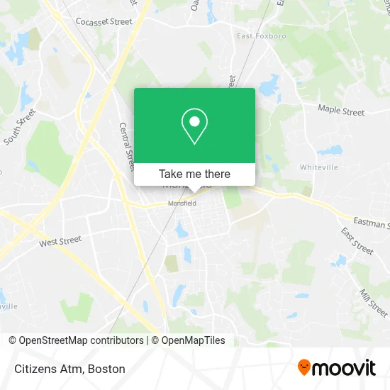 Citizens Atm map