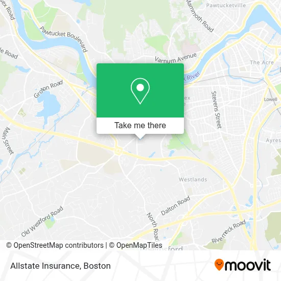 Allstate Insurance map