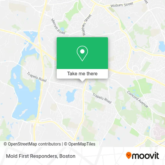 Mold First Responders map