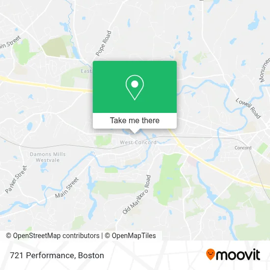 721 Performance map