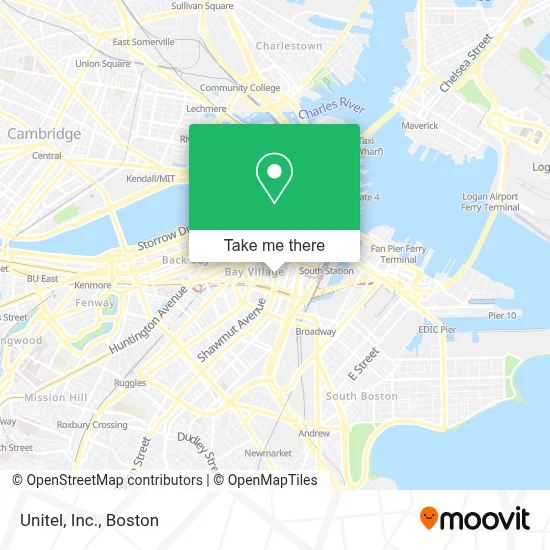 Unitel, Inc. map