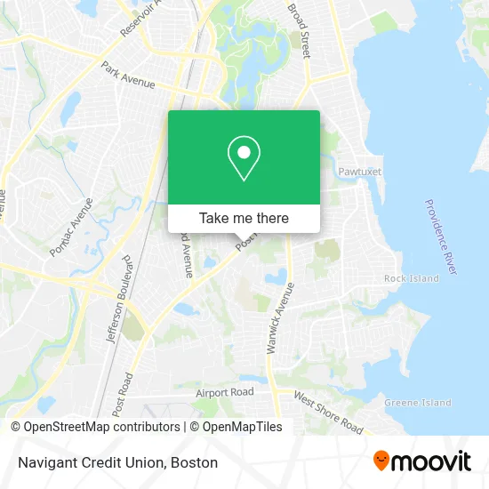 Navigant Credit Union map