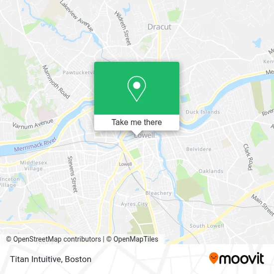 Titan Intuitive map