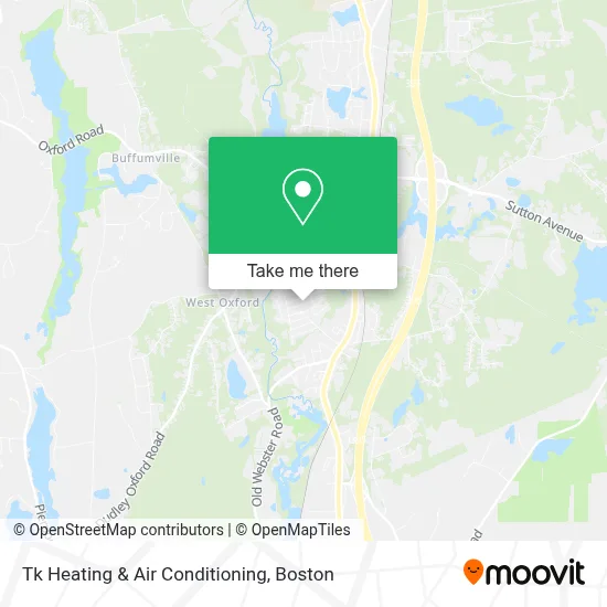 Tk Heating & Air Conditioning map
