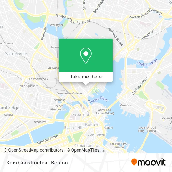 Kms Construction map