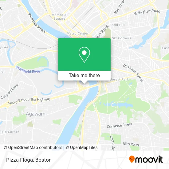 Pizza Floga map