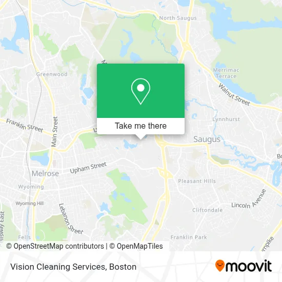 Vision Cleaning Services map