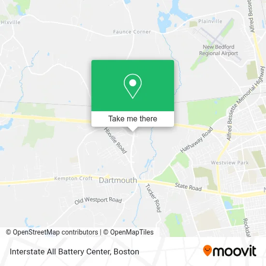 Interstate All Battery Center map
