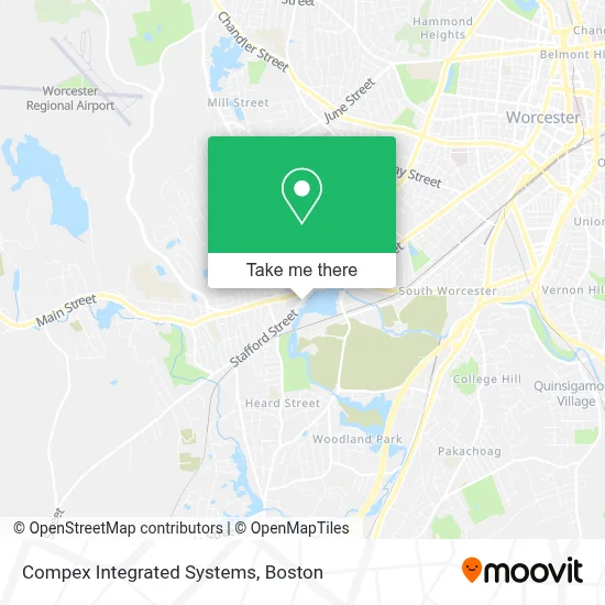 Compex Integrated Systems map