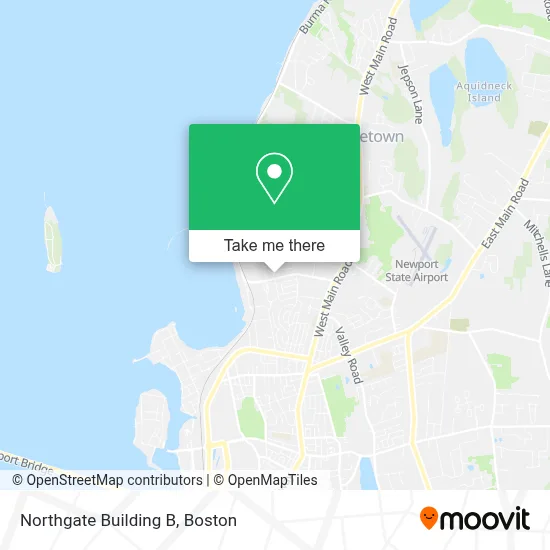 Northgate Building B map