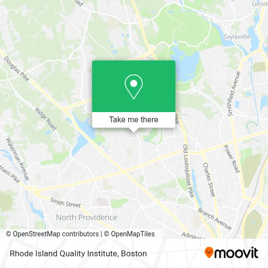 Rhode Island Quality Institute map