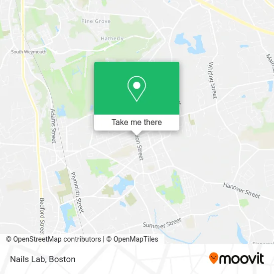 Nails Lab map