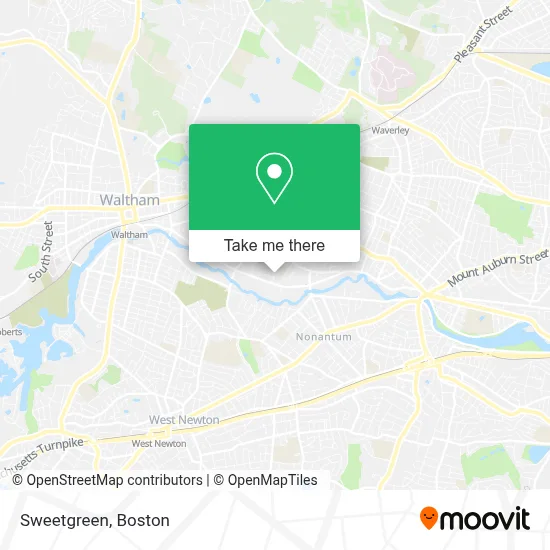 Sweetgreen map