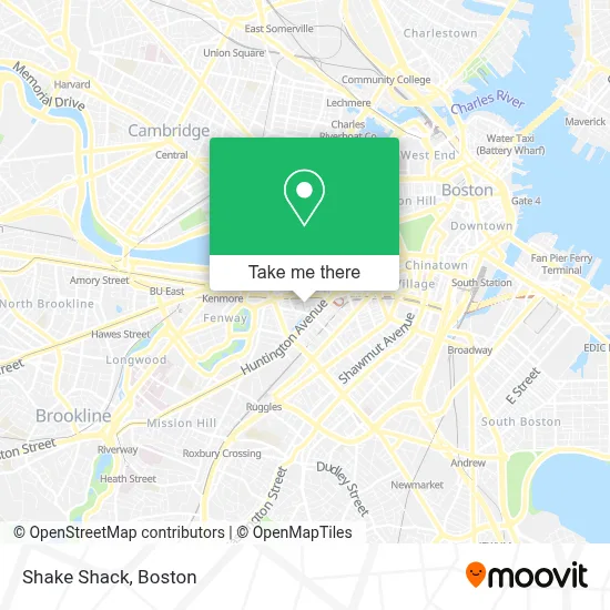 Shake Shack map
